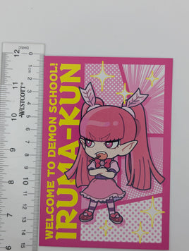Bachiko Barbatos Welcome to Demon School / Mairimashita Iruma-kun Postcard