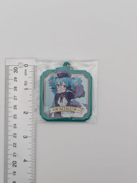 Hatsune Miku Glasses x Cafe Kuji Rubber Keychain