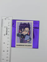 Naberius Kalego Welcome to Demon School / Mairimashita Iruma-kun Mini Bromide Card
