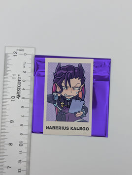 Naberius Kalego Welcome to Demon School / Mairimashita Iruma-kun Mini Bromide Card