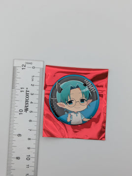 Amy Kirio Welcome to Demon School / Mairimashita Iruma-kun Round1 ver. Can Badge