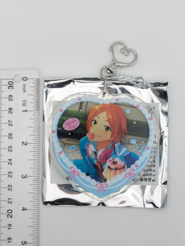 Hinata Aoi Ensemble Stars CN Heart Cake Glitter Acrylic Keychain