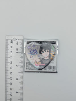 Yu Takasaki Love Live Nijigasaki x Village Vanguard Heart Can Badge