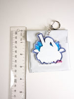 Andro M. Jazz Welcome to Demon School Iruma-kun / Mairimashita Iruma-kun Babyls Winter Vacations Cafe Acrylic Keychain