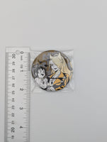 Iruma Suzuki & Ameri Azazel Welcome to Demon School Iruma-kun Mafia AU Can Badge