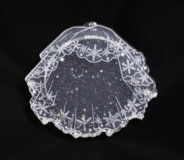Acrylic Wedding Veil Badge Holder (5.8CM)