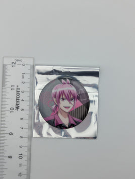 Asmodeus Alice Welcome to Demon School / Mairimashita Iruma-kun Round 1 ver. Can Badge