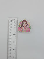 Riko Sakurauchi Love Live Sunshine Acrylic Clip Badge