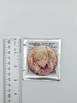Saki Tenma Project Sekai Glitter Can Badge