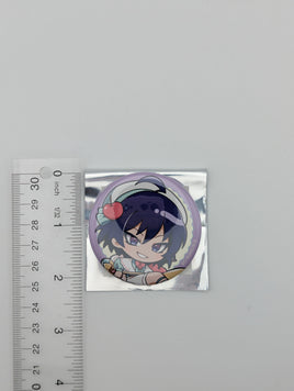 Evil Iruma Suzuki Welcome to Demon School Iruma-kun Cherry Whip Can Badge