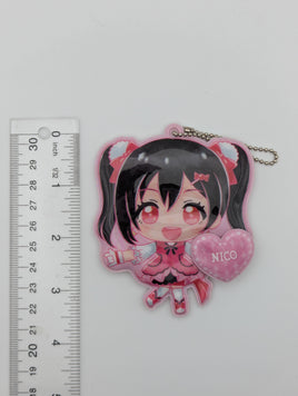 Nico Yazawa Love Live Puffy Keychain