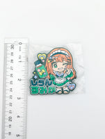 Shiun Sumika Idolmaster Name Rubber Badge