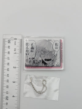Alice Asmodeus Welcome to Demon School Iruma-kun Mafia AU Cafe CoLotta Acrylic Block Keychain