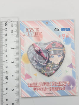 Megumi Fujishima Love Live Heart Can Badge
