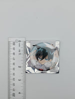 Itoshi Rin Blue Lock Wafuku Kemomimi Can Badge