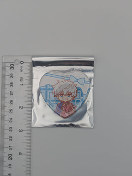 Ronaldo The Vampire Dies in No Time Heart Can Badge