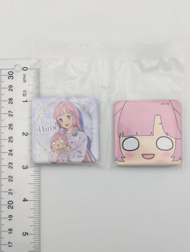 Hime Anyoji Love Live Square Can Badge