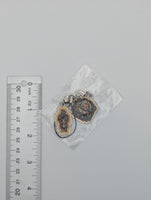 Aoi Asahina & Sakura Ogami Danganronpa Metal Charm Keychain