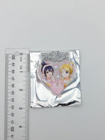 Umi Sonoda & Eli Ayase Love Live UR Pair Acrylic Heart Block