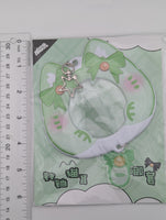 Green PVC Cat Badge Holder (5.8-7.5CM)