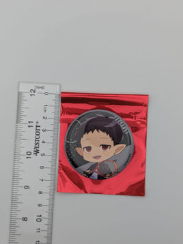 Andro M Jazz Welcome to Demon School / Mairimashita Iruma-kun Round1 ver. Can Badge