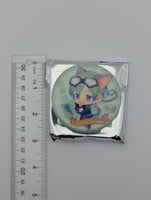 Tatsumi Kazehaya Ensemble Stars CN Kitty Can Badge