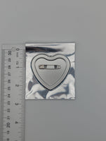 Tsujigiri Nagiri The Vampire Dies in No Time Heart Can Badge