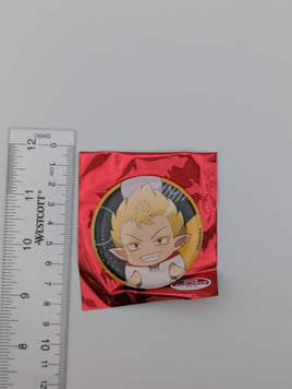 Sabro Sabnock Welcome to Demon School / Mairimashita Iruma-kun Round1 ver. Can Badge