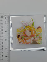 Kagamine Rin Project Sekai Anniversary Birthday 2023-2024 Acrylic Badge Clip