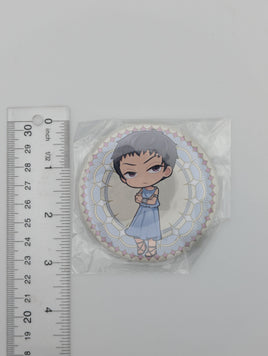 Yor Att Nina the Starry Bride Can Badge