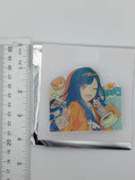 An Shiraishi Project Sekai Anniversary Birthday 2023-2024 Acrylic Badge Clip