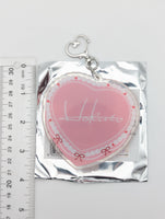 Hokuto Hidaka Ensemble Stars CN Heart Cake Glitter Acrylic Keychain