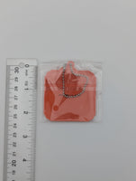 MEIKO Hatsune Miku Glasses x Cafe Kuji Rubber Keychain