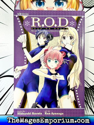 R.O.D. Vol 3 - The Mage's Emporium Viz Media 2408 UPDATEMETA Used English Manga Japanese Style Comic Book