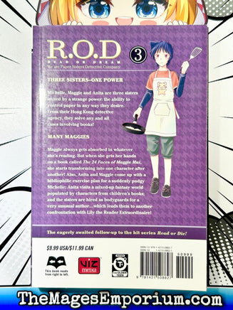 R.O.D. Vol 3 - The Mage's Emporium Viz Media 2408 UPDATEMETA Used English Manga Japanese Style Comic Book