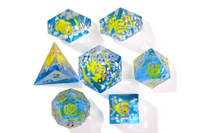 Rubber Duck Sharp Corner RPG Dice Set | 7 Pieces