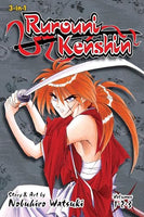 Rurouni Kenshin Vol 1 - 3 Omnibus - The Mage's Emporium Viz Media 2504 updateage updateauthor Used English Manga Japanese Style Comic Book