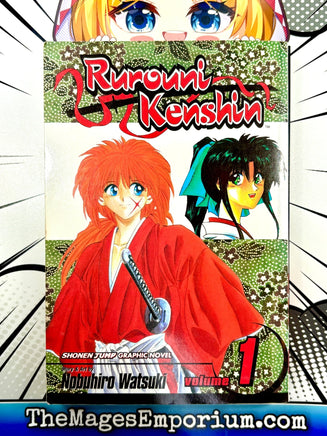 Rurouni Kenshin Vol 1 - The Mage's Emporium Viz Media 2411 BackInStock UPDATEMETA Used English Manga Japanese Style Comic Book