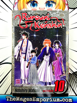 Rurouni Kenshin Vol 10 - The Mage's Emporium Viz Media 2411 BackInStock freebies Used English Manga Japanese Style Comic Book