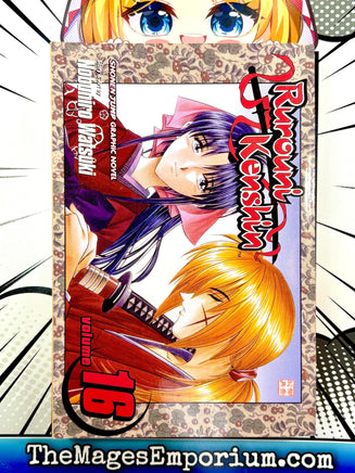 Rurouni Kenshin Vol 16 - The Mage's Emporium Viz Media 2411 BackInStock UPDATEMETA Used English Manga Japanese Style Comic Book