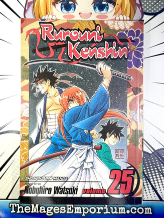 Rurouni Kenshin Vol 25 - The Mage's Emporium Viz Media 2501 BackInStock UPDATEMETA Used English Manga Japanese Style Comic Book