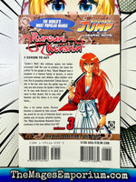 Rurouni Kenshin Vol 3 - The Mage's Emporium Viz Media 2406 alltags description Used English Manga Japanese Style Comic Book