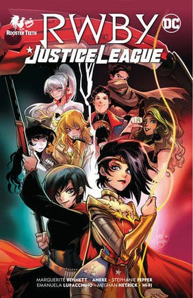 RWBY JUSTICE LEAGUE TP Brand New - The Mage's Emporium The Multiverse Shopify Collective The Multiverse Used English Graphic Novels Japanese Style Comic Book
