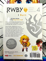 RWBY Official Manga Anthology Vol 4 I Burn - The Mage's Emporium Viz Media 2411 BackInStock UPDATEMETA Used English Manga Japanese Style Comic Book