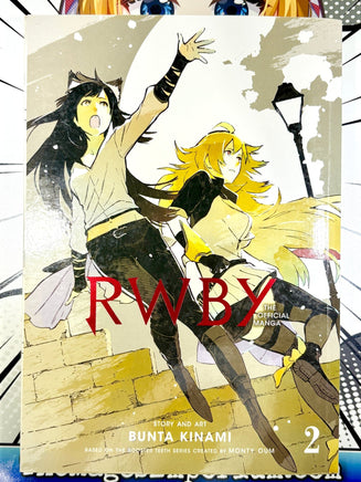 RWBY The Official Manga Vol 2 - The Mage's Emporium Viz Media 2412 BackInStock UPDATEMETA Used English Manga Japanese Style Comic Book