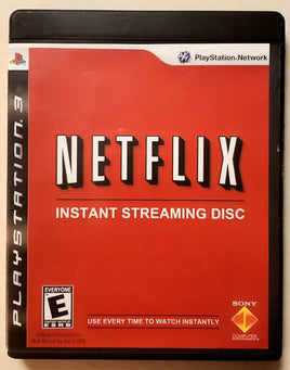 Netflix Instant Streaming Disc (PlayStation 3)