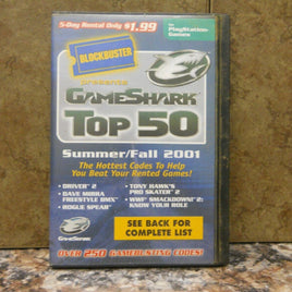 GameShark Top 50 Summer/Fall 2001 (Playstation)