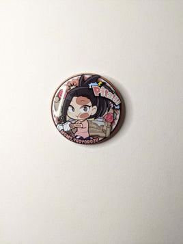 Momo Yaoyorozu My Hero Academia MHA BNHA Can Badge