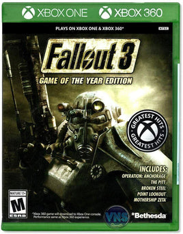 Fallout 3: Game Of The Year Edition (Platinum Hits) (Xbox 360/Xbox One)