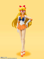 Sailor Venus - Animation Color Edition - "Pretty Guardian Sailor Moon", Bandai Tamashii Nations S.H. Figuarts Figure - The Mage's Emporium Super Anime Store Shopify Collective Super Anime Store Used English Figures Japanese Style Comic Book